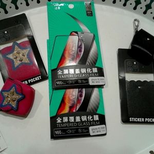 Air Bud case and Cell Phone Screen Protector lot